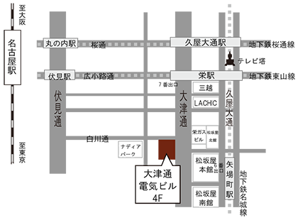 名古屋キャンパス地図