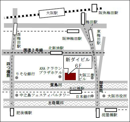 大阪研修センタ地図