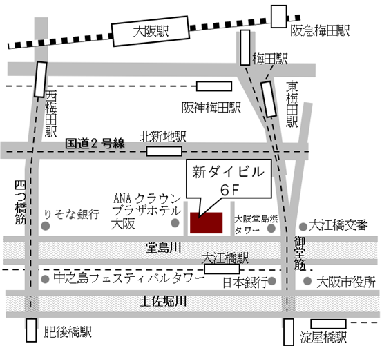 大阪キャンパス地図