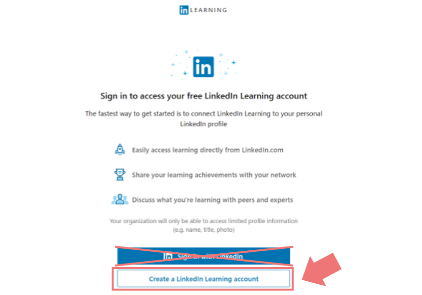 2-2: Create Your LinkedIn Learning Account