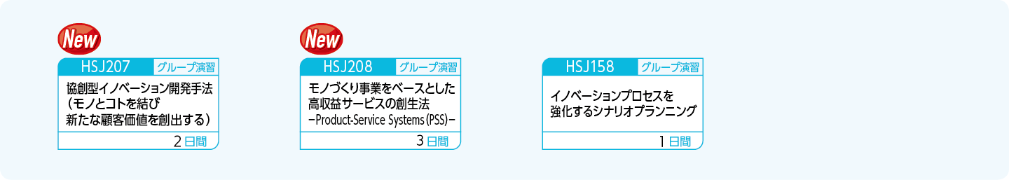 社会変化から着想する方のコースフロー