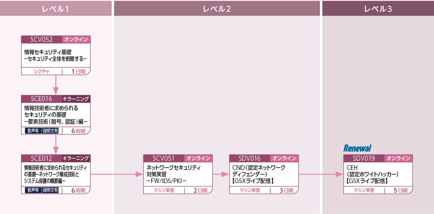 サイバー攻撃手法のコースフロー