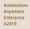 Automation Anywhere Enterprise A2019